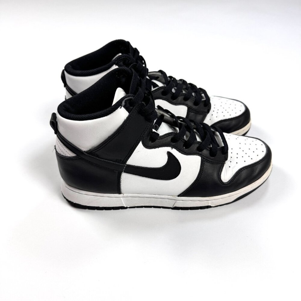 Nike Dunk High Retro Black White Panda Sneakers Size 11